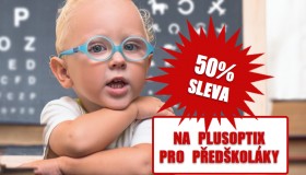 50% sleva na PlusOptix pro předškoláky